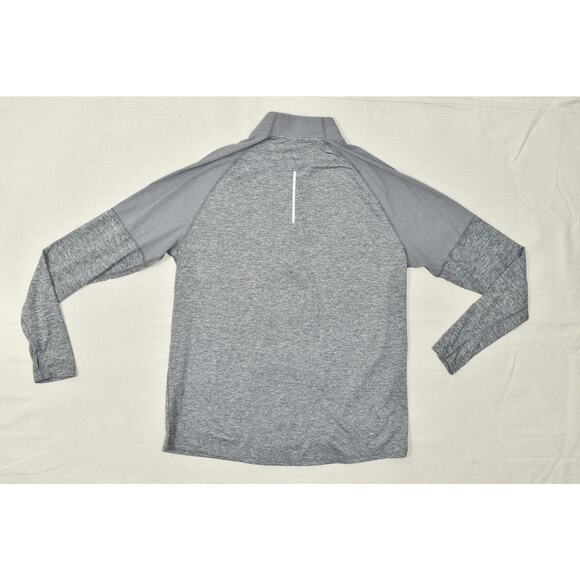 Nike Dri-FIT Women's Running 1/4 Zip Pullover Grey Size XL Stretch Running - Picture 8 of 8